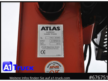 Dropside/ Flatbed truck, Crane truck MERCEDES-BENZ Axor 2543, Atlas 170.2 Kran, Lift-Lenkachse,: picture 2 Dropside/ Flatbed truck, Crane truck MERCEDES-BENZ Axor 2543, Atlas 170.2 Kran, Lift-Lenkachse,: picture 2