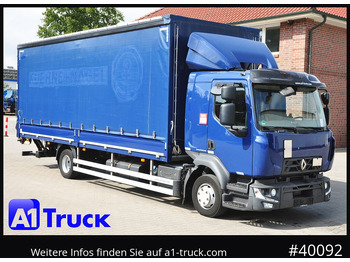 Curtainsider truck RENAULT D 240