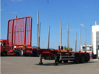 Timber semi-trailer
