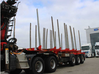 Timber semi-trailer