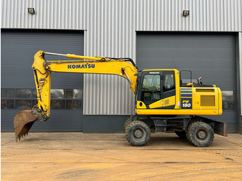 Wheel excavator KOMATSU PW180