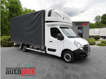 Curtain side van OPEL