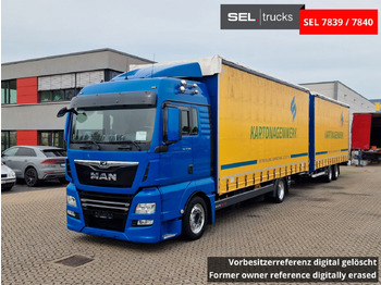 Curtainsider truck MAN TGX 18.500