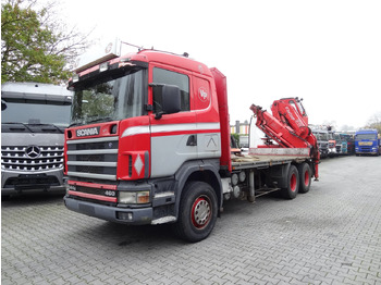Crane truck SCANIA R144
