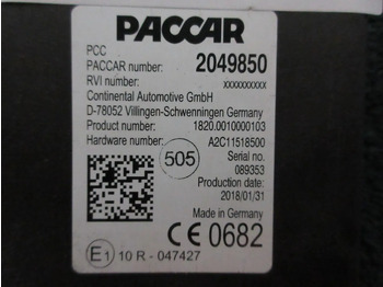 Electrical system for Truck DAF 2049850 PCC MODULEN DAF CF XF EURO 6: picture 5