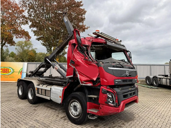 Hook lift truck Volvo FMX4-500 / ENGINE RUNNING / VEB+ / 6X4 / BIG AXLE / AJK 20 TON HOOKLIFT / ONLY:276433 KM / AUTOMATIC / EURO-6 / 2020: picture 3
