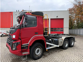 Hook lift truck Volvo FMX4-500 / ENGINE RUNNING / VEB+ / 6X4 / BIG AXLE / AJK 20 TON HOOKLIFT / ONLY:276433 KM / AUTOMATIC / EURO-6 / 2020: picture 2