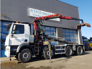 Cable system truck, Crane truck Ginaf X 4241 S 8x4 NCH Z-Crane Epsilon Palfinger Q170Z88: picture 3