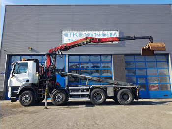 Cable system truck, Crane truck Ginaf X 4241 S 8x4 NCH Z-Crane Epsilon Palfinger Q170Z88: picture 2