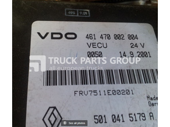 ECU for Truck RENAULT DCI VECU VDO unit, EDC, ECU control unit: picture 2
