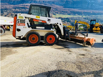 Skid steer loader BOBCAT S100 mini chargeuse sur pneu (AVEC ACCESSOIRES): picture 5