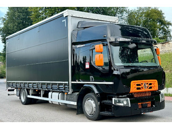Curtainsider truck RENAULT D 320
