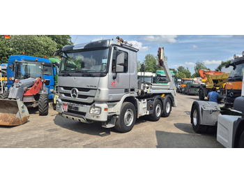 Skip loader truck MERCEDES-BENZ