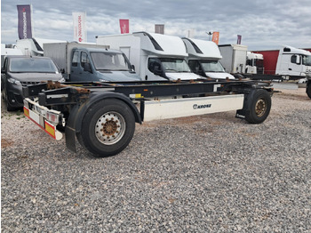 Container transporter/ Swap body trailer KRONE AZ POD KONTENERY: picture 4