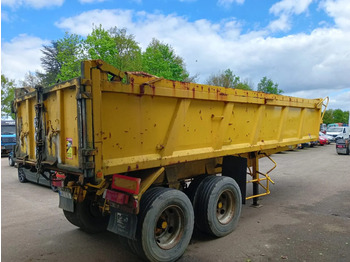 Tipper semi-trailer Marrel Hydrauliek 2 Axle Steel Tipper, 8 Tyres  , Spring Suspension , Drum Brakes: picture 3