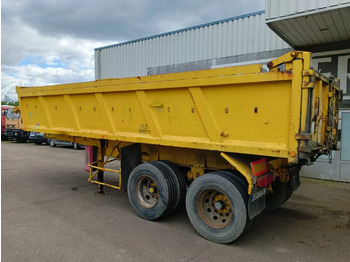 Tipper semi-trailer Marrel Hydrauliek 2 Axle Steel Tipper, 8 Tyres  , Spring Suspension , Drum Brakes: picture 5