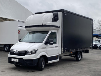 New Curtain side van MAN TGE 3.180 L4 2.0 TDI | PRITSCHE PLANE + SCHLAFKABINE: picture 3 New Curtain side van MAN TGE 3.180 L4 2.0 TDI | PRITSCHE PLANE + SCHLAFKABINE: picture 3