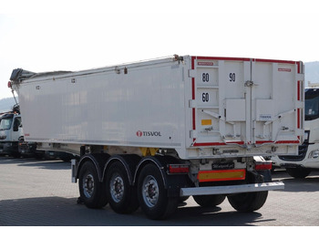 Tipper semi-trailer Benalu TISVOL / WYWROTKA 28 m3 / KLAPO-DRZWI / WAGA: 52: picture 3