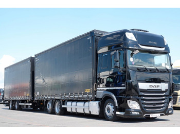 Curtainsider truck DAF XF 480