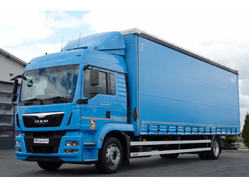 Curtainsider truck MAN TGM 18.290