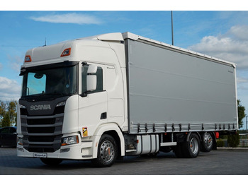 Curtainsider truck SCANIA R 450