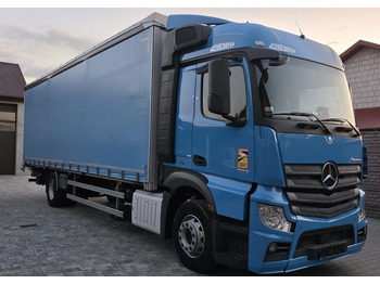 Curtainsider truck Mercedes-Benz ACTROS 1833 / FIRANKA/ WINDA / 22PALETY / 8760 ŁADOWNOŚĆ / AUTOMAT / DUŻY SILNIK  / SYPIALKA /: picture 2 Curtainsider truck Mercedes-Benz ACTROS 1833 / FIRANKA/ WINDA / 22PALETY / 8760 ŁADOWNOŚĆ / AUTOMAT / DUŻY SILNIK  / SYPIALKA /: picture 2