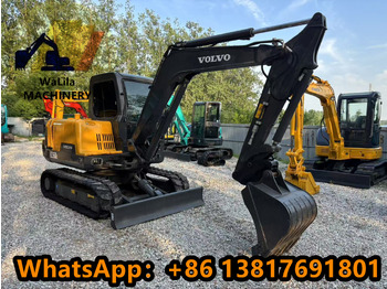Mini excavator Volvo EC55D Rubber track: picture 2