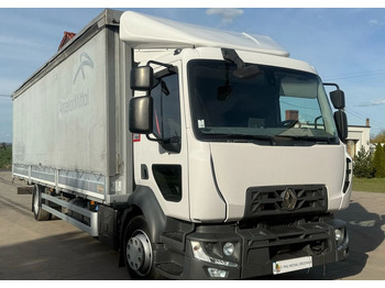 Curtainsider truck RENAULT D