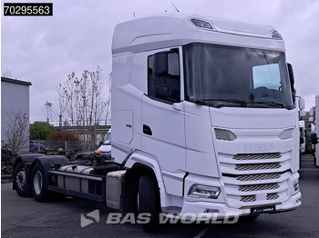 Container transporter/ Swap body truck DAF XG 480 6X2 BDF Lift+Steering Axle ACC Automatic 2 tanks Euro 6: picture 2 Container transporter/ Swap body truck DAF XG 480 6X2 BDF Lift+Steering Axle ACC Automatic 2 tanks Euro 6: picture 2