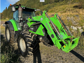 Farm tractor 2019 Deutz-Fahr 6120 TV w/front loader and twin wheels: picture 3