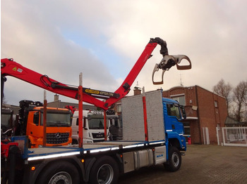 Timber truck, Crane truck MAN 28.500 TGS mit EPSILON-Kran+Achleitner Anhänger: picture 5