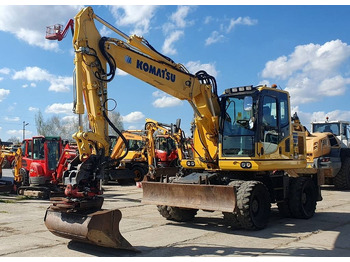 Wheel excavator KOMATSU PW148-10