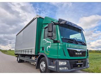 Curtainsider truck MAN TGL 12.250
