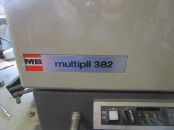 Folding machine TISCH-FALZMASCHINE MB MULTIPLI 382 PBA: picture 5