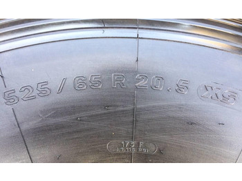 Tire for Agricultural machinery Michelin 525/65R20.5 XS - USED A 40%: picture 4 Tire for Agricultural machinery Michelin 525/65R20.5 XS - USED A 40%: picture 4