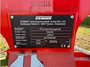 Potato equipment GRIMME FA200: picture 3
