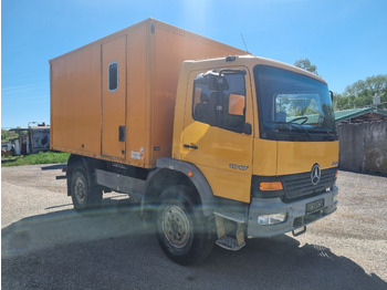 Box truck MERCEDES-BENZ ATEGO 1017 4x4 BOX + PTO: picture 3
