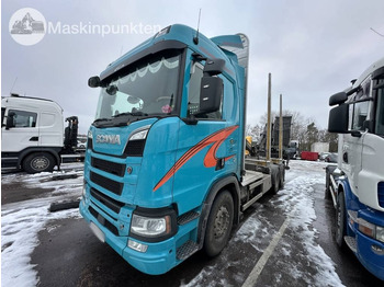 Timber truck SCANIA R 580