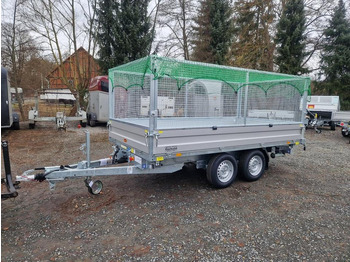 Tipper trailer Böckmann DK-AL 3718/35 P Dreiseitenkipper Kipper Gitteraufsatz: picture 4