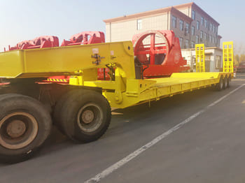 Low loader semi-trailer TITAN