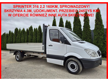 Flatbed van MERCEDES-BENZ