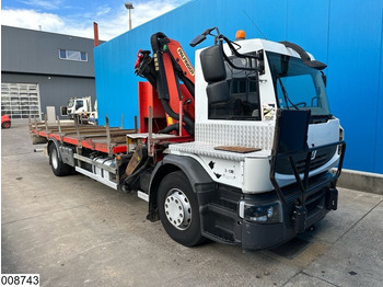 Dropside/ Flatbed truck, Crane truck Renault Premium 310 Dxi EURO 5, Palfinger, Manual transmission: picture 3