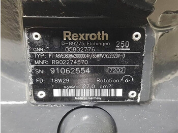 New Hydraulics for Construction machinery Bomag 05802776-Rexroth A6VE080HA-Drive motor/Fahrmotor: picture 5
