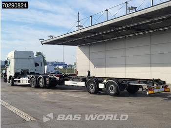 Container transporter/ Swap body truck DAF XF 480 6X2 Combi NL-Truck BDF Retarder Liftaxle Automatic ACC Euro 6: picture 2