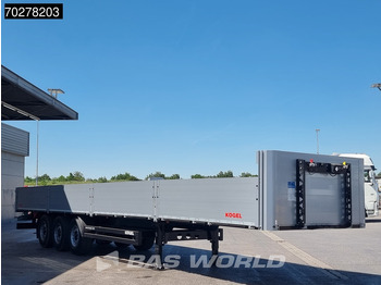 New Dropside/ Flatbed semi-trailer Kögel S24-1 OPEN Liftachse Bordwände: picture 3