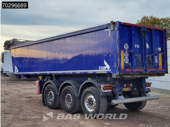 Tipper semi-trailer Stas S300CX 29m3 Lifting Axle: picture 2