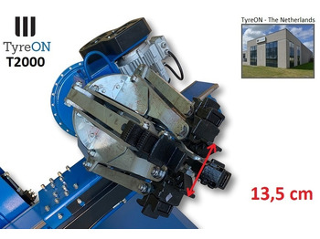 Workshop equipment T2000 truck tyrechanger 60 Inch 2 mounting speeds - fully automatic - power 4kW+4kW: picture 5