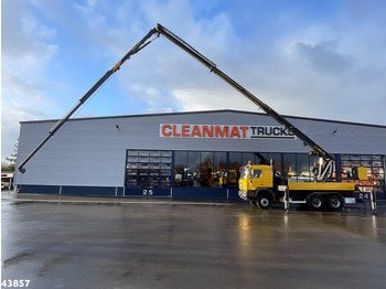 Crane truck MAN F2000 6x6 Full Steel Manual Palfinger 68 Tonmeter Dachdecker kran Just 54.133 km!: picture 3