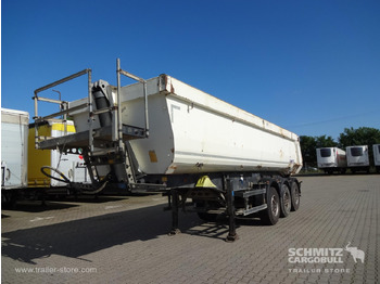 Tipper semi-trailer SCHMITZ Tipper Steel half pipe body 28m³: picture 4