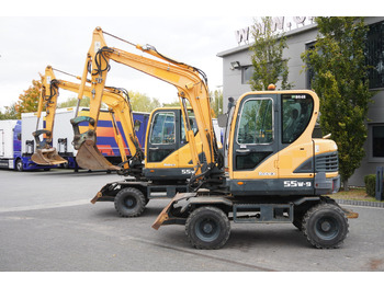 Leasing of Hyundai Robex 55W-9 Wheeled Excavator 5.5t / 2pcs Hyundai Robex 55W-9 Wheeled Excavator 5.5t / 2pcs: picture 1